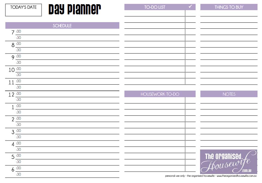 daily planner sheet. budget planner - templates