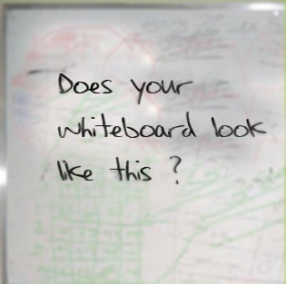 Easy tip for cleaning the whiteboard - The Organised Housewife