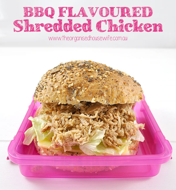 {THE-ORGANISED-HOUSEWIFE}-BBQ-FLAVOURED-Shredded-Chicken-Lunchbox