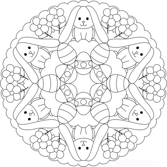 Free Easter Colouring Pages – The Organised Housewife