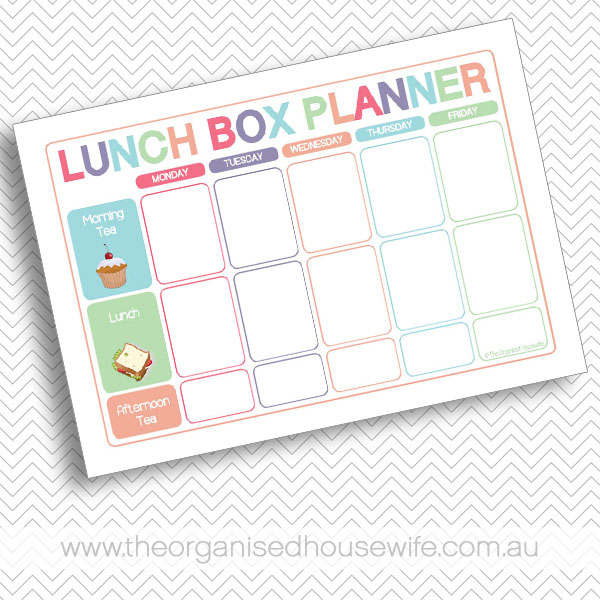 lunchbox planner