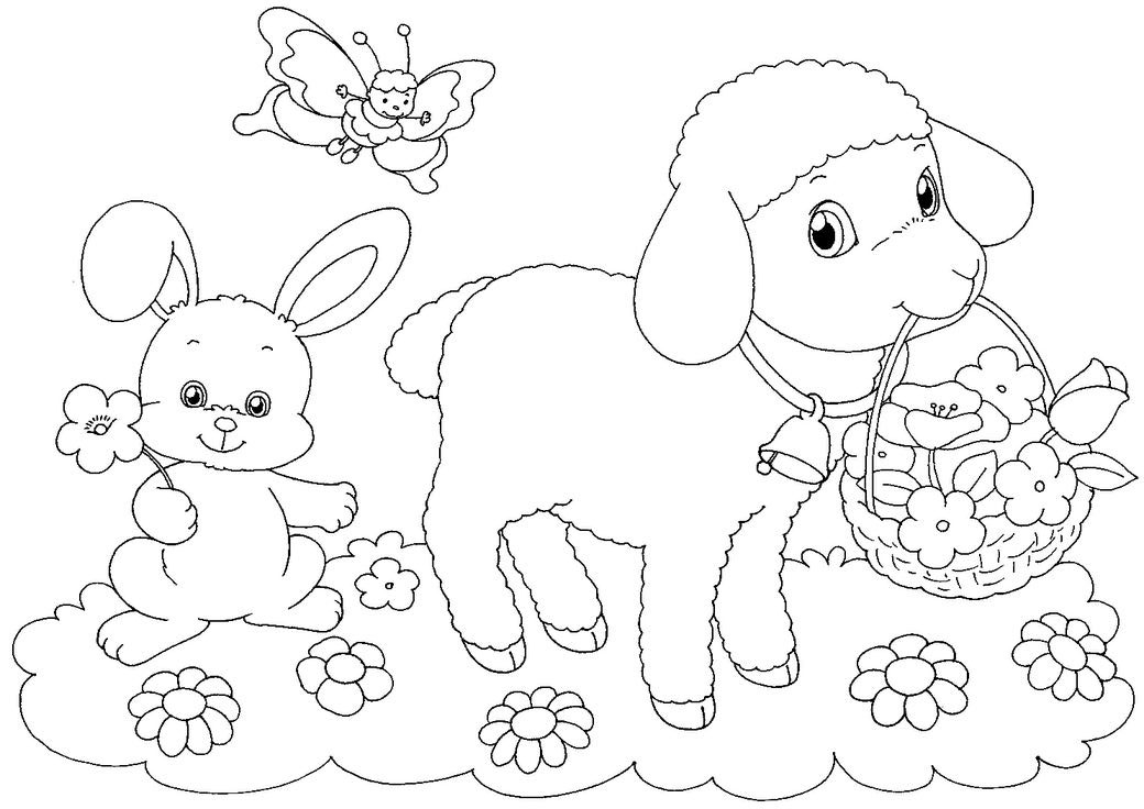 Free Easter Colouring Pages | The Organised Housewife