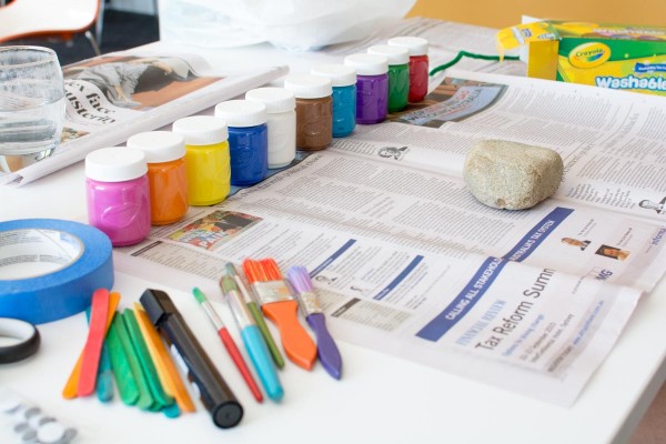 Kids Craft Activity - Pet Rock