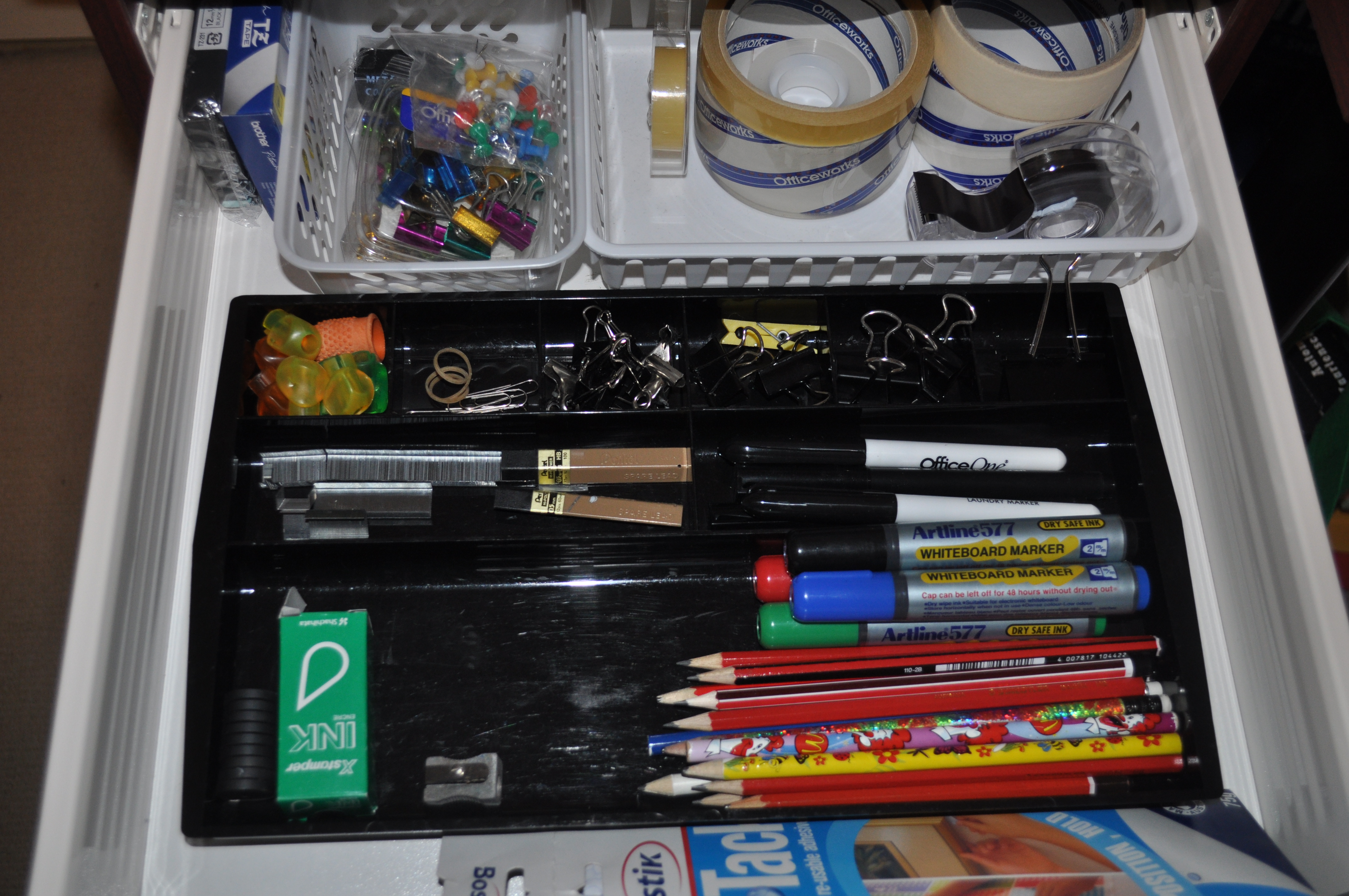 Challenge: Throw away 10 – Office Drawer | The Organised Housewife