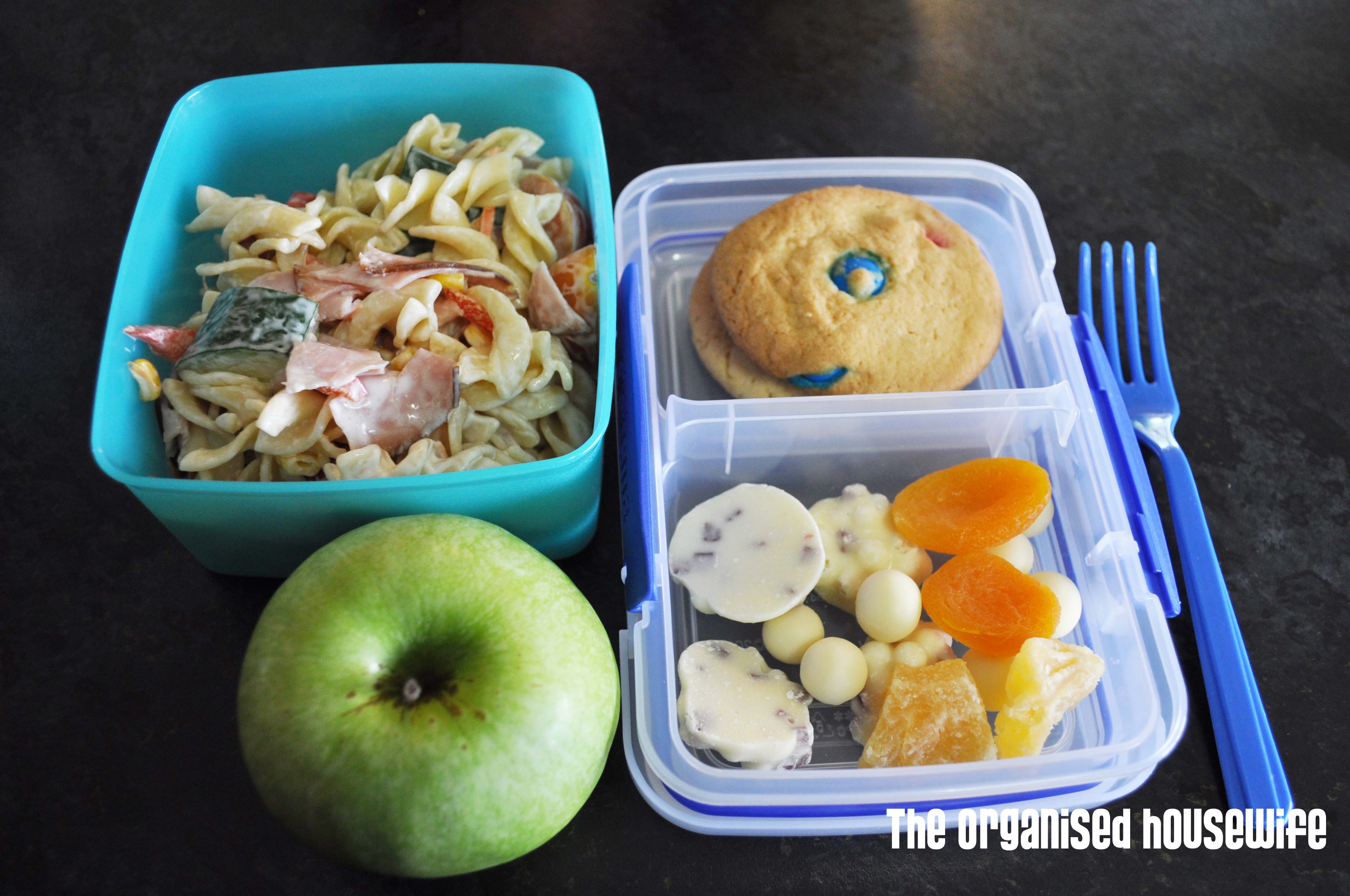 Lunchbox pasta salad recipe