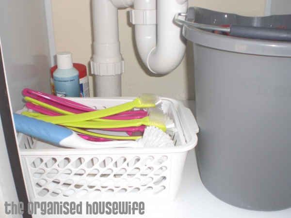 Laundry sink declutter ideas
