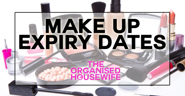 {The Organised Housewife} Make Up Expiry Dates