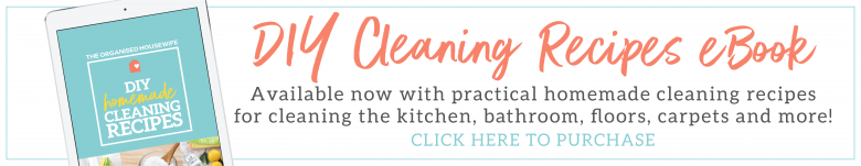 DIY cleaning recipes eBook