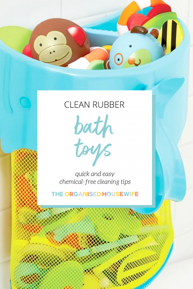 how to clean inside bath toys