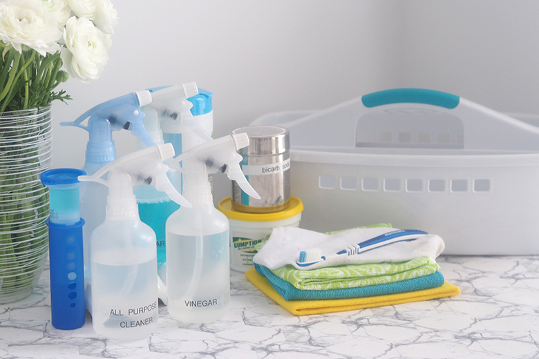 Essential Supplies for a Basic Home Cleaning Kit - The Organised Housewife