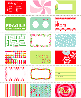 16 FREE Printable Christmas Tags - The Organised Housewife