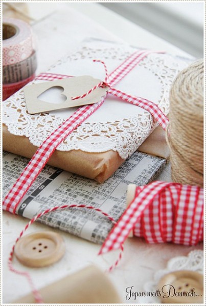 Inspirational Gift wrapping ideas - The Organised Housewife