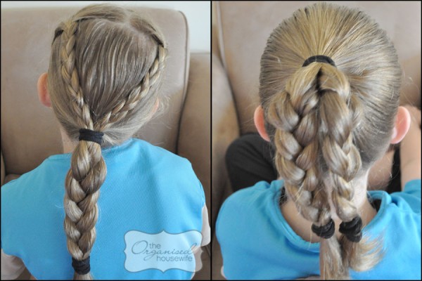 Organised school hair area + hairstyles for school - The 