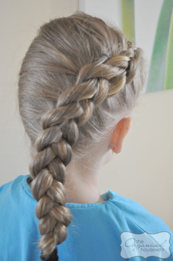 Girls school hairstyle