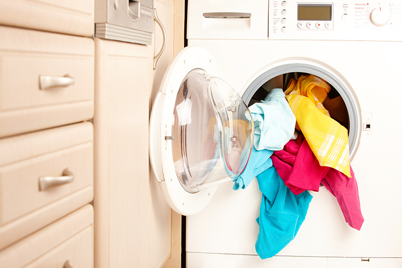 how to get clean clothes in washing machine