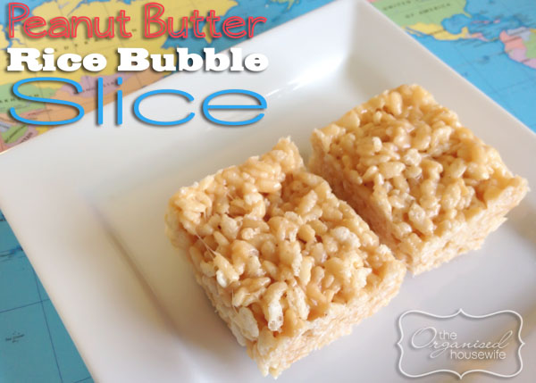 butter thermomix chicken recipe Bubble LCM Organised Home Slice  Rice  Peanut Butter Bars: made The