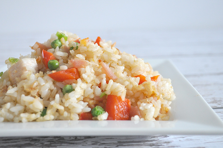 Homemade fried rice recipe for easy dinner