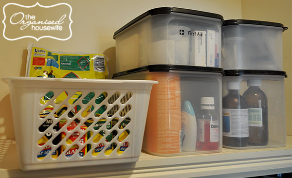 Cleaning Supplies Storage - Organized Housewife