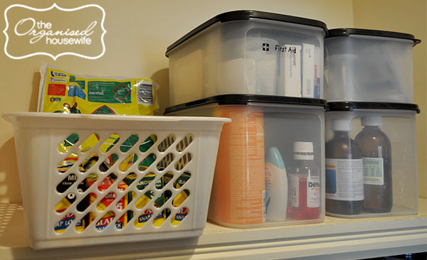 How to organise your medicine cabinet - The Organised Housewife