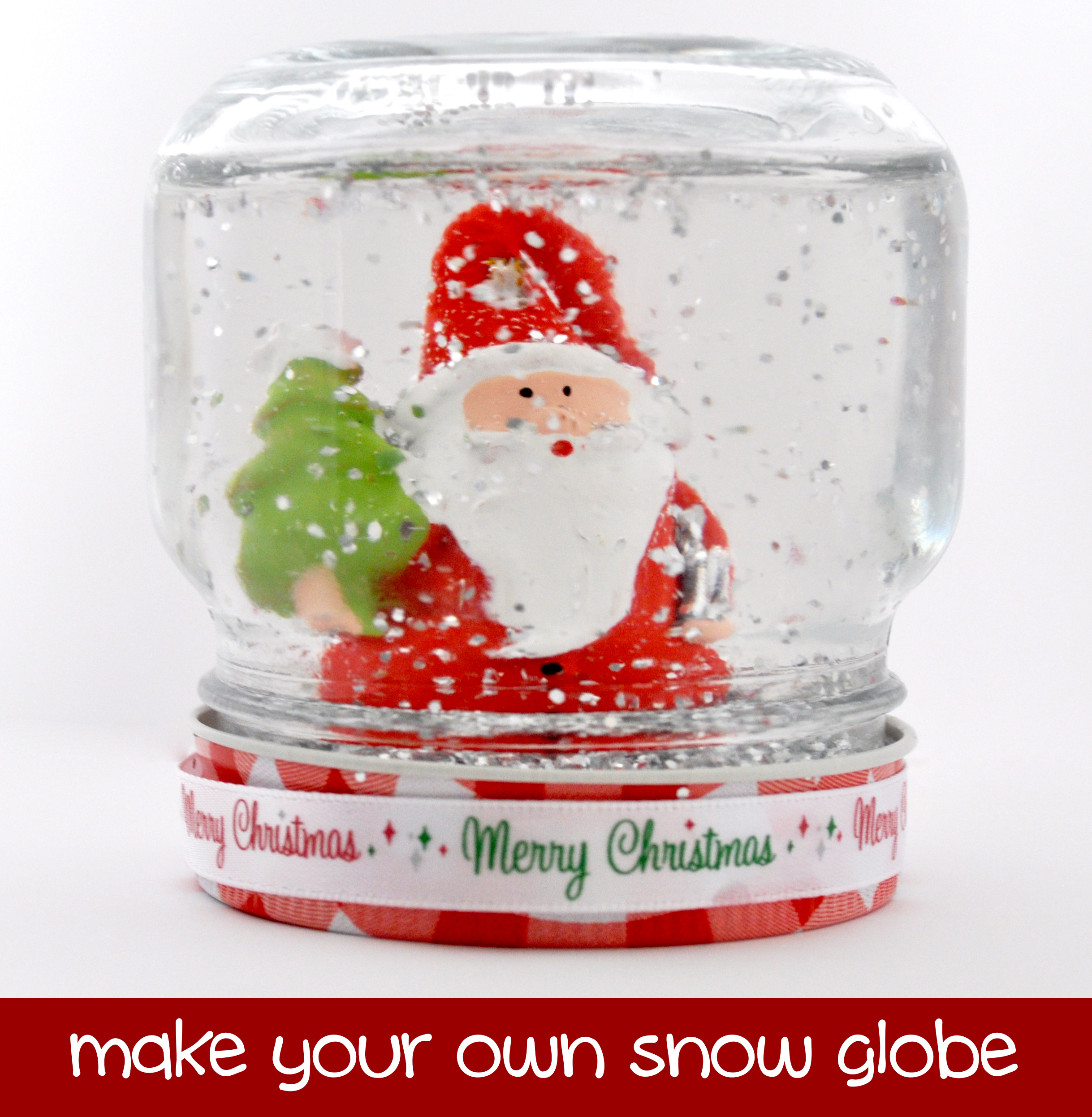 DIY Mini Snow Globe Ornaments (No Glycerin Required!) - Organize