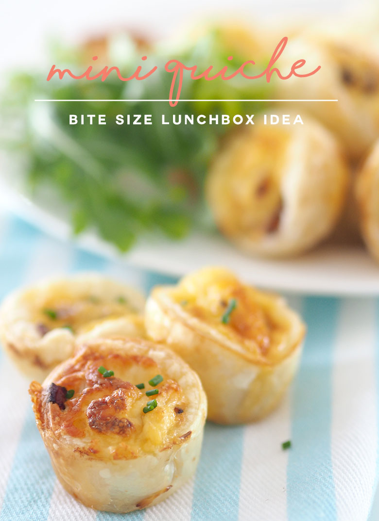 Cheese & Bacon Mini Quiches - The Organised Housewife