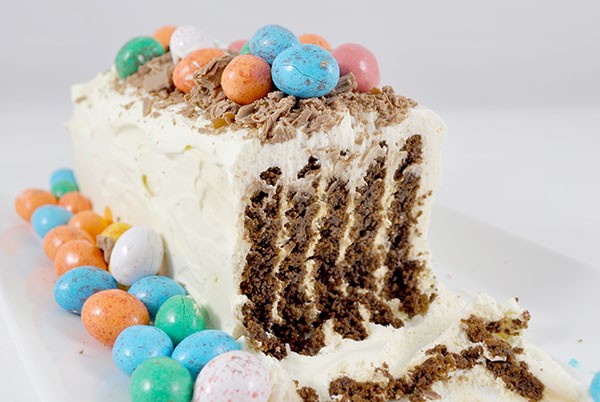 Easter Dessert - Chocolate Ripple Cake