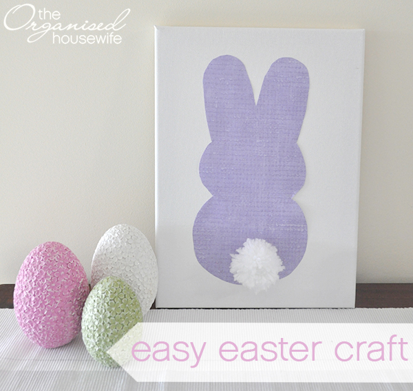 Easter Bunny Pom Pom Art Project!