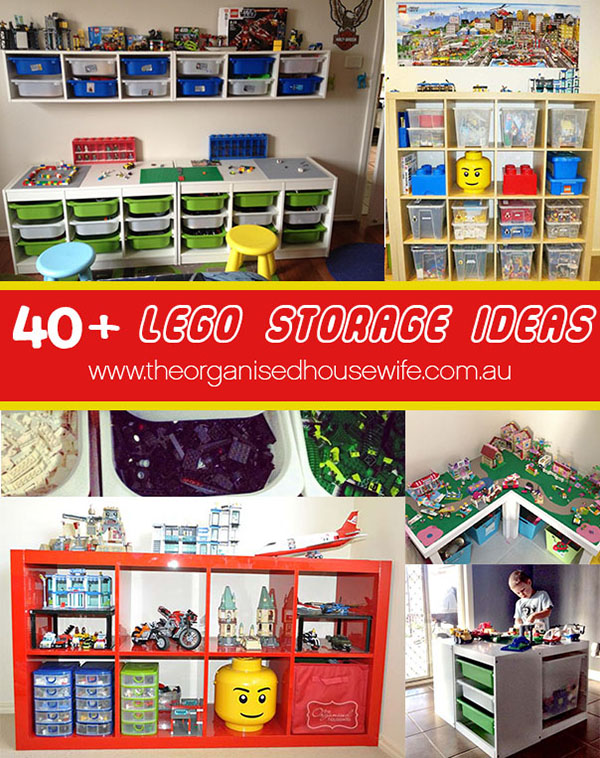 40 Awesome Lego Storage Ideas The Organised Housewife