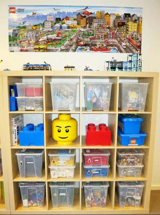 storing legos by set