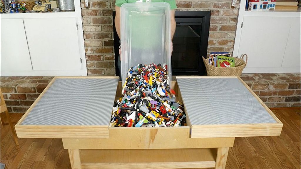 Lego storage tables