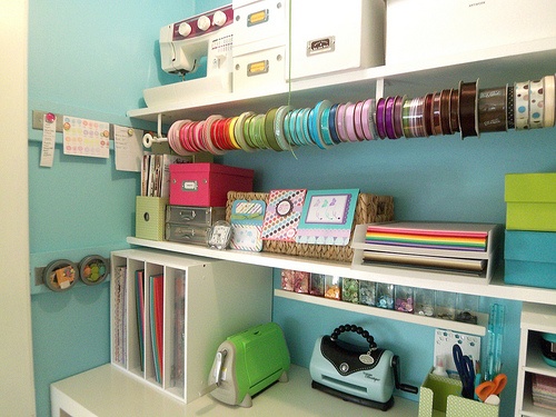 17 Amazing Craft Room Storage & Organising Ideas - The Organised Housewife