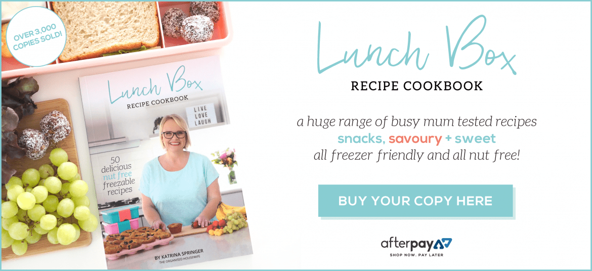 Lunch Box Recipe Cookbook for school