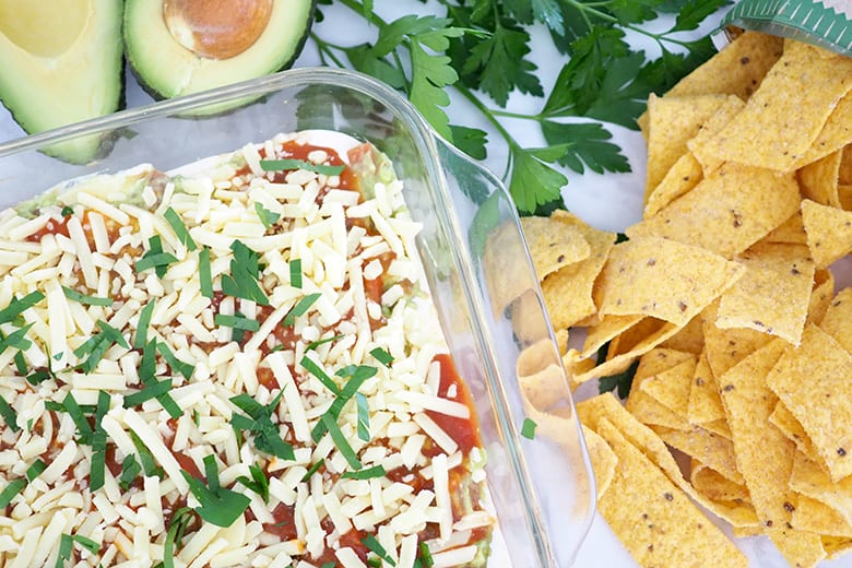 Mexican Layer Dip The Organised Housewife