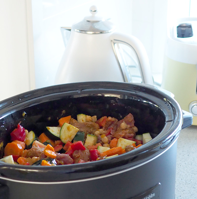 Slow Cooker Moroccan Lamb or Beef Curry
