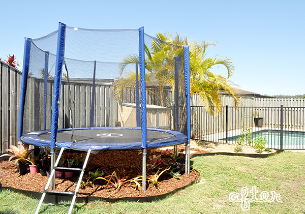 Garden trampoline clearance