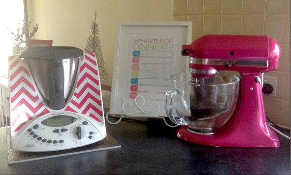 The Organised Housewife Chevron Thermomix