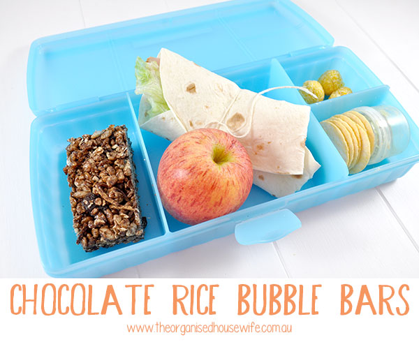 {The-Organised-Housewife}-Chocolate-Rice-Bubble-Bars