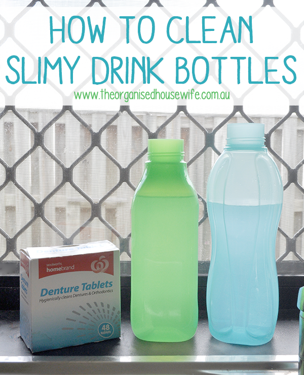 How to organise drink bottles - The Organised Housewife