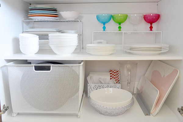 How To Declutter Serving Dishes