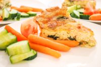 A delicious quiche variation, this Salmon and Spinach Quiche is full of flavour and not too hard to make!