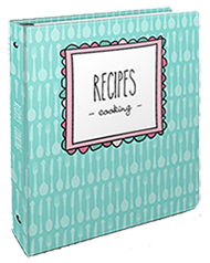 {The Organised Housewife} Recipe Organiser - Cooking 190