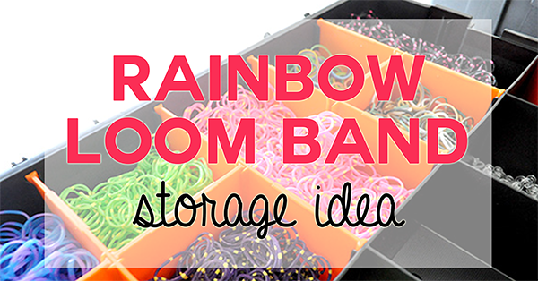 {The Organised Housewife} Loomband Organising and Storage