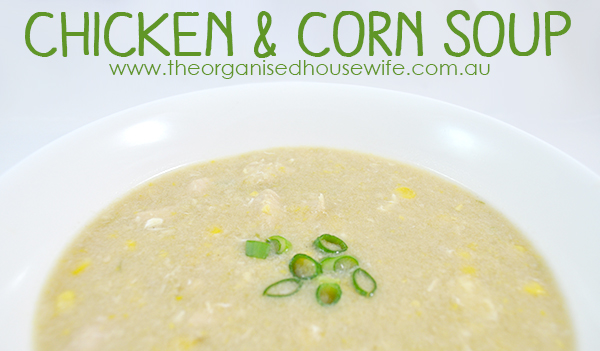 Chicken and Corn Soup 2