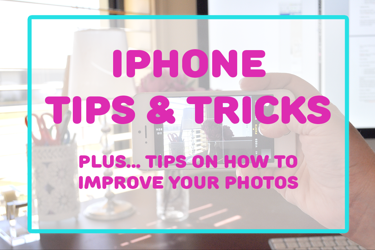 Lots of iPhone tips and tricks - The Organised Housewife