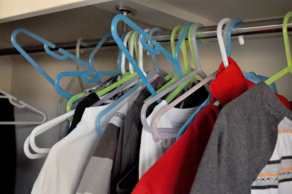 {The Organised Housewife} Boys Wardrobe Makeover Organising Organise 1