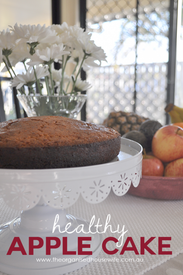 Kids in the Kitchen - Healthy Apple Cake