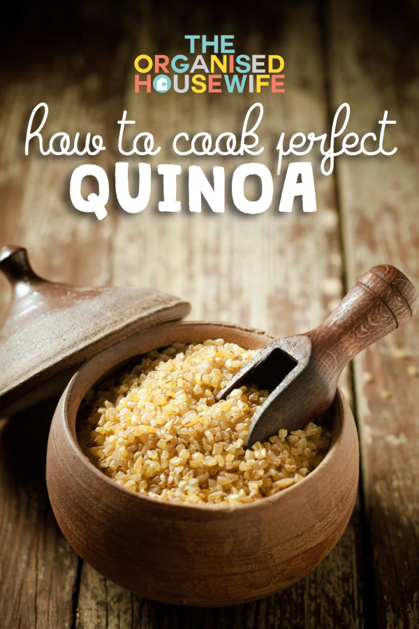how to cook perfect quinoa