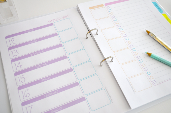 {The Organised Housewife} Weekly Planner 8