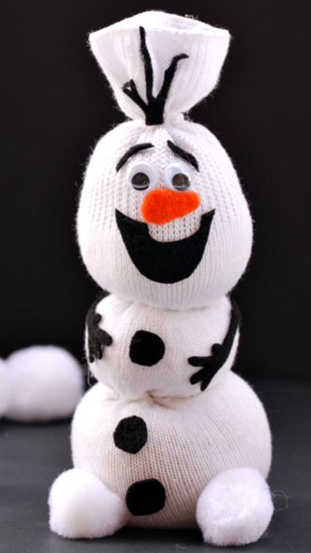 Frozens Olaf Snowman Tutorial