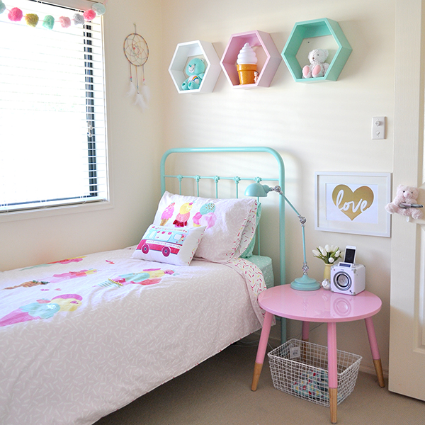 {The Organised Housewife} Girls Bedroom Makeover 10 IG